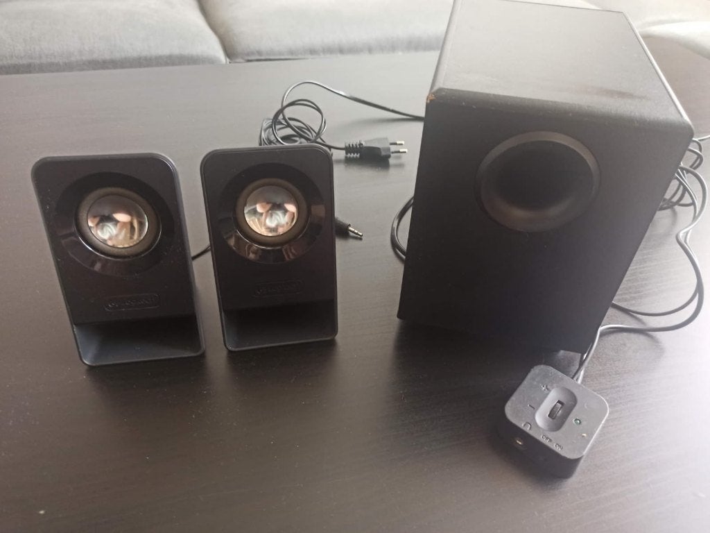 Logitech 2.1 Speakerset (Z313) / Subwoofer heeft defect, Gebruikt, Subwoofer, Ophalen of Verzenden, Minder dan 60 watt