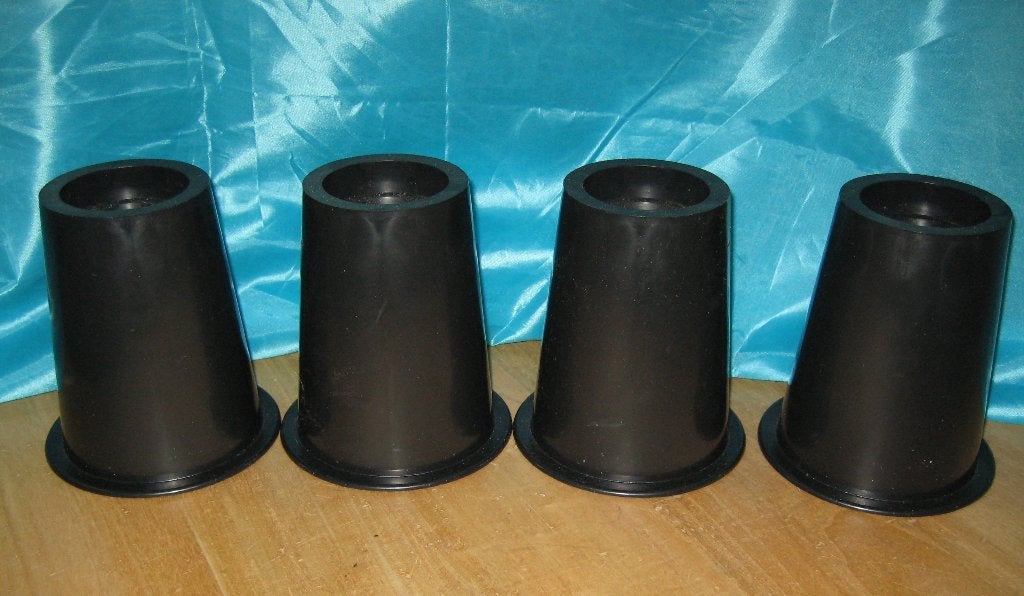 Meubelverhogers / Stoelverhoger 13cm verhoging. 4 stuks voor, Diversen, Ophalen of Verzenden, Zo goed als nieuw