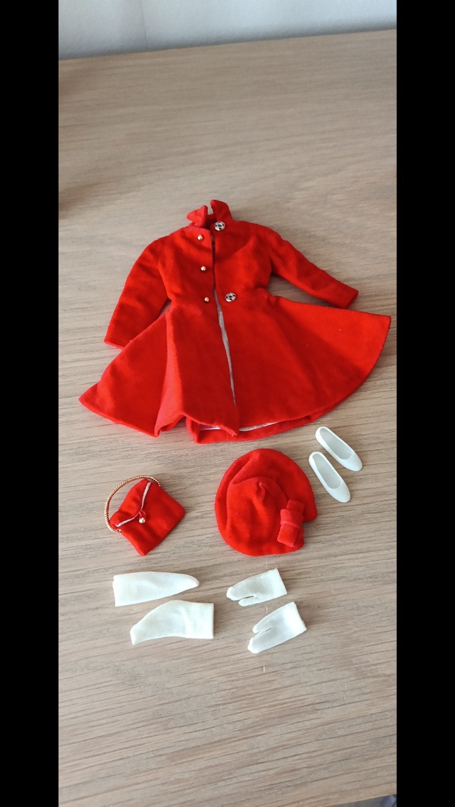 Barbie vintage Skipper #1906 Dress Coat, Verzamelen, Ophalen of Verzenden, Gebruikt, Pop