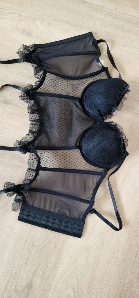 Sexy kanten body corset, Ophalen of Verzenden, Zwart, Body of Korset