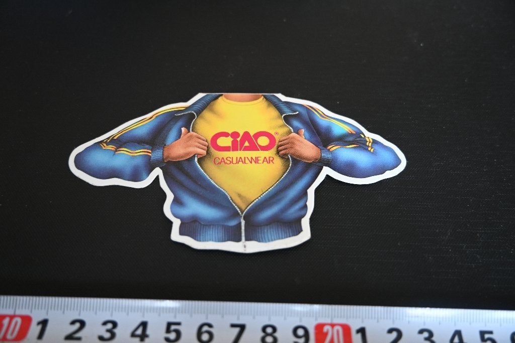 sticker CIAO  casualwear, Ophalen of Verzenden, Zo goed als nieuw