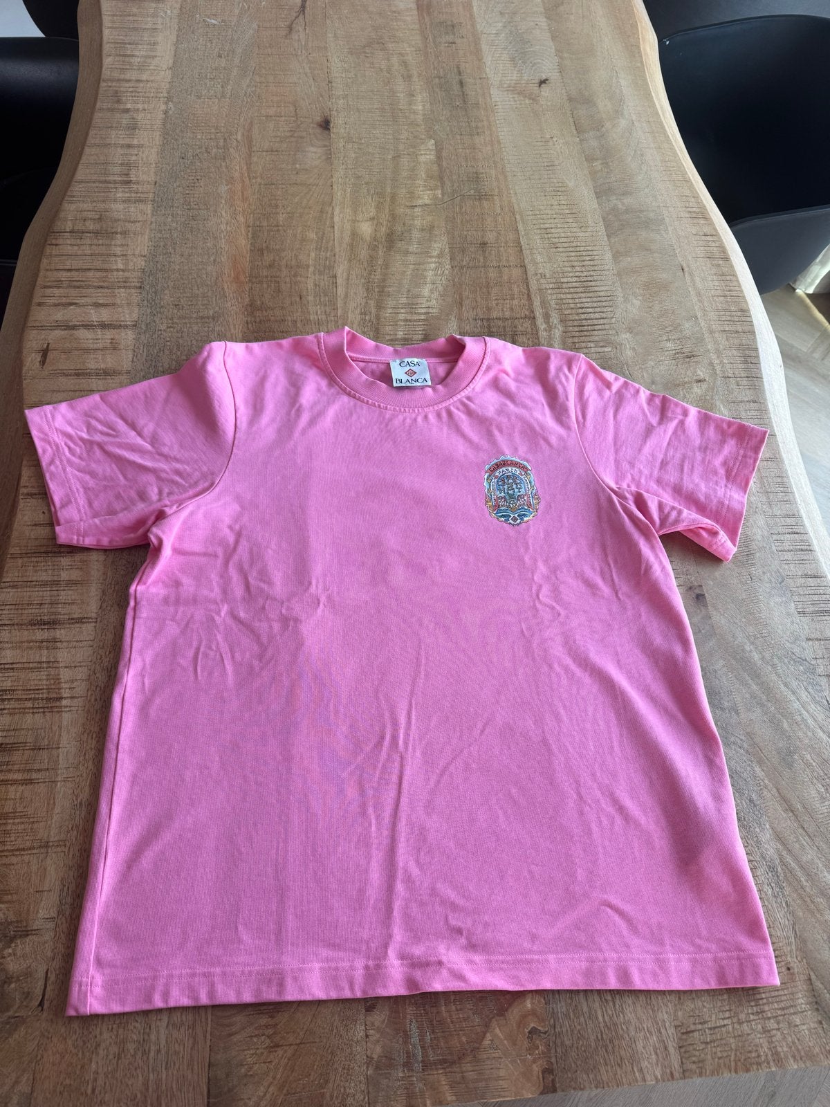 Casablanca Paris T-shirt Roze Maat M, Kleding | Heren, Ophalen of Verzenden, Nieuw, Maat 48/50 (M), Roze