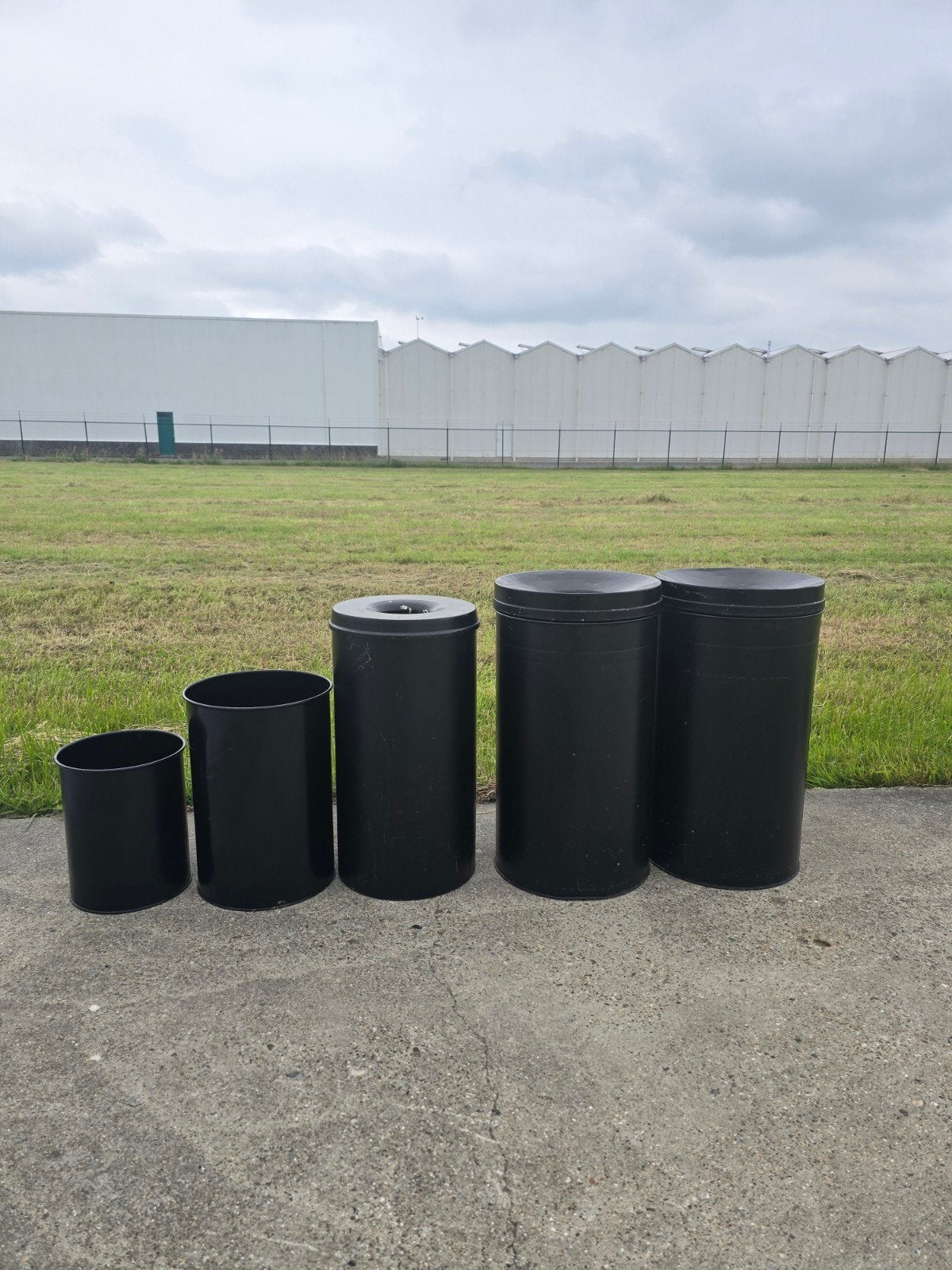 Prullenbakken groot en klein, 40 liter of meer, Ophalen, Kunststof