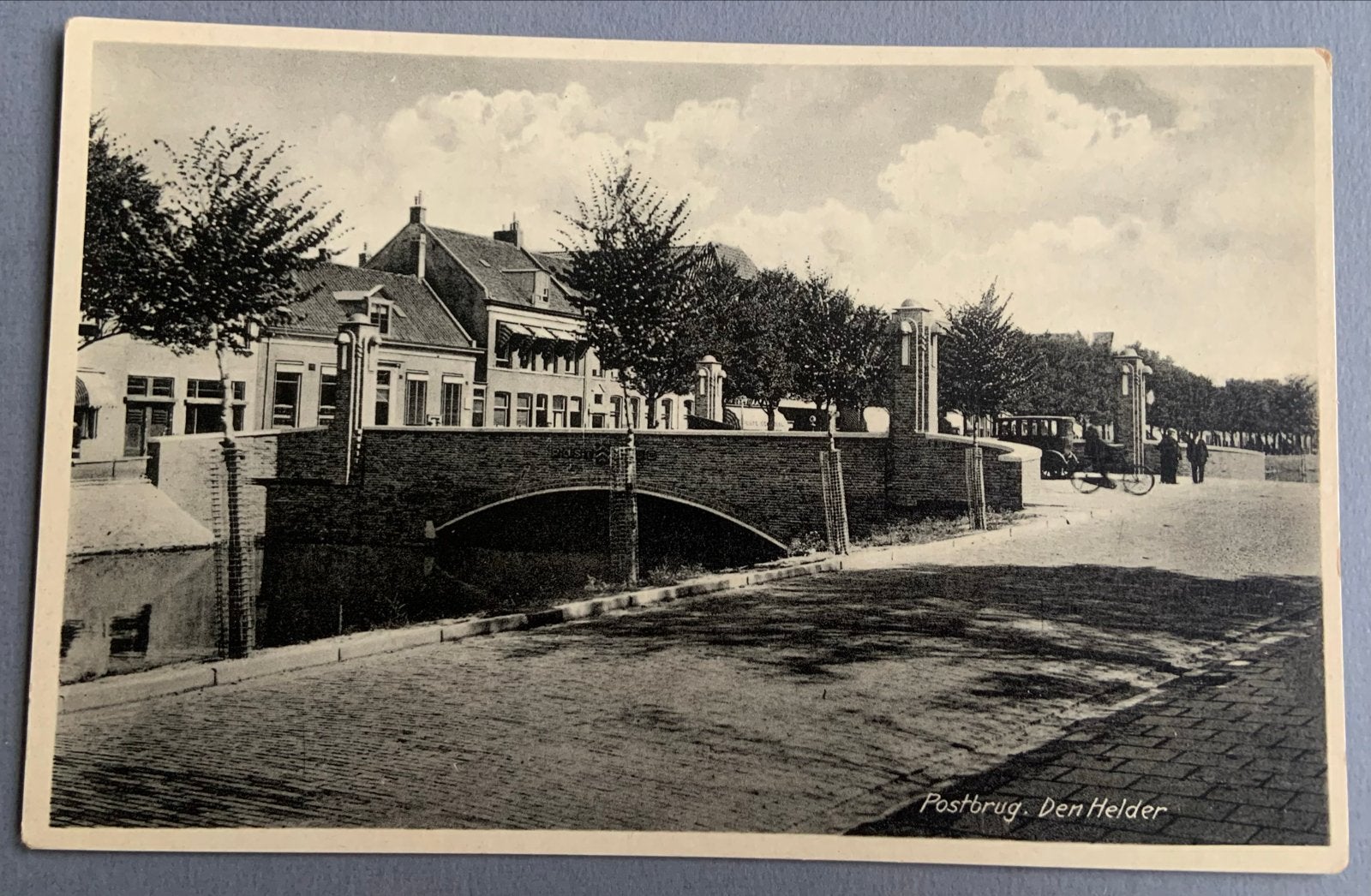 Postbrug Den Helder, Verzenden, Voor 1920, Ongelopen, Noord-Holland