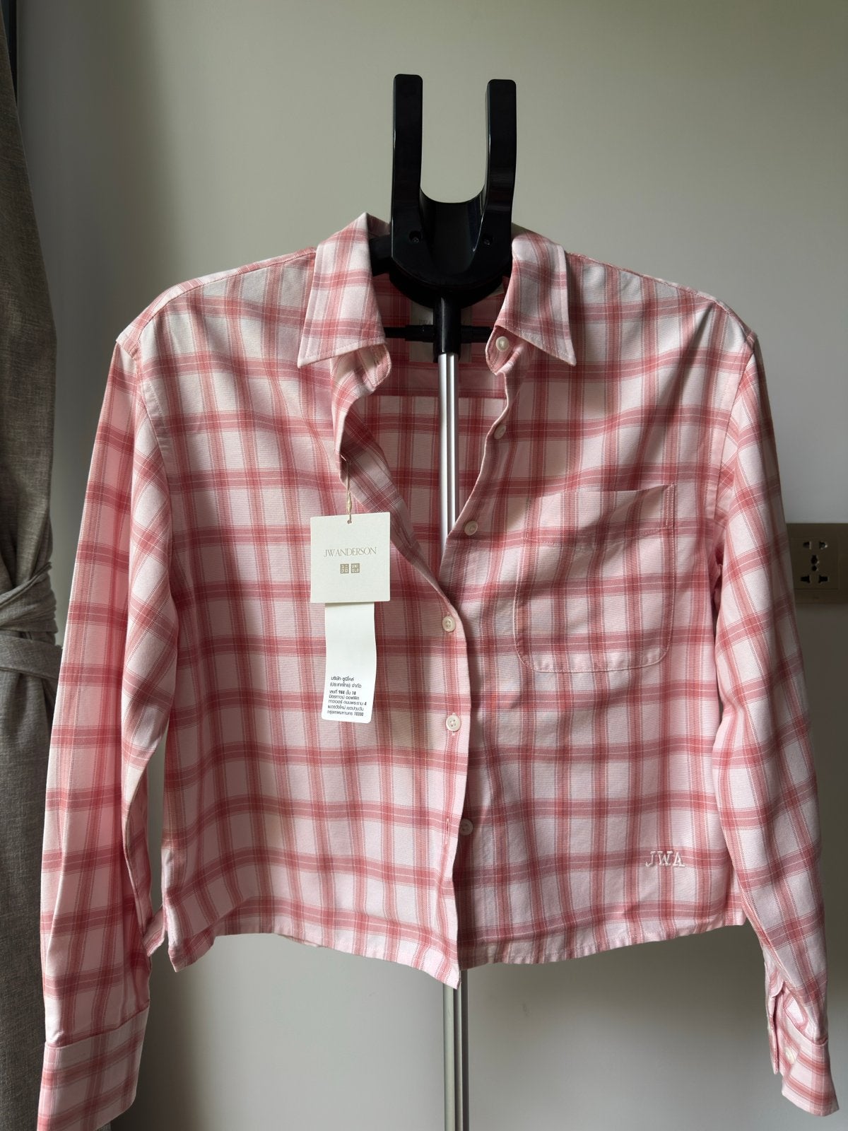 Nieuw Uniqlo JW Anderson geruit overhemd maat M, Kleding | Dames, Blouses en Tunieken, Ophalen of Verzenden, Nieuw, Maat 38/40 (M)