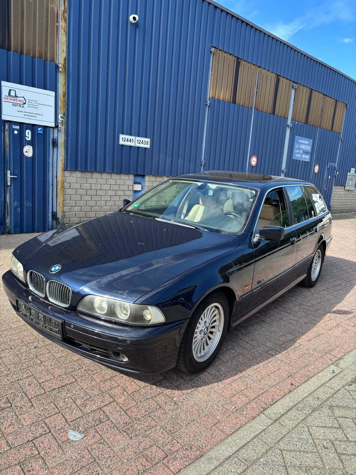 BMW E39 Touring orient blauw in onderdelen tekoop, Auto-onderdelen, Ophalen of Verzenden, BMW