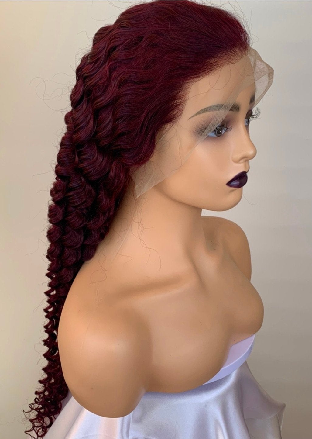 18 inch deepwave pruik / wig 100% menselijke haar, Ophalen of Verzenden, Nieuw, Pruik of Haarverlenging