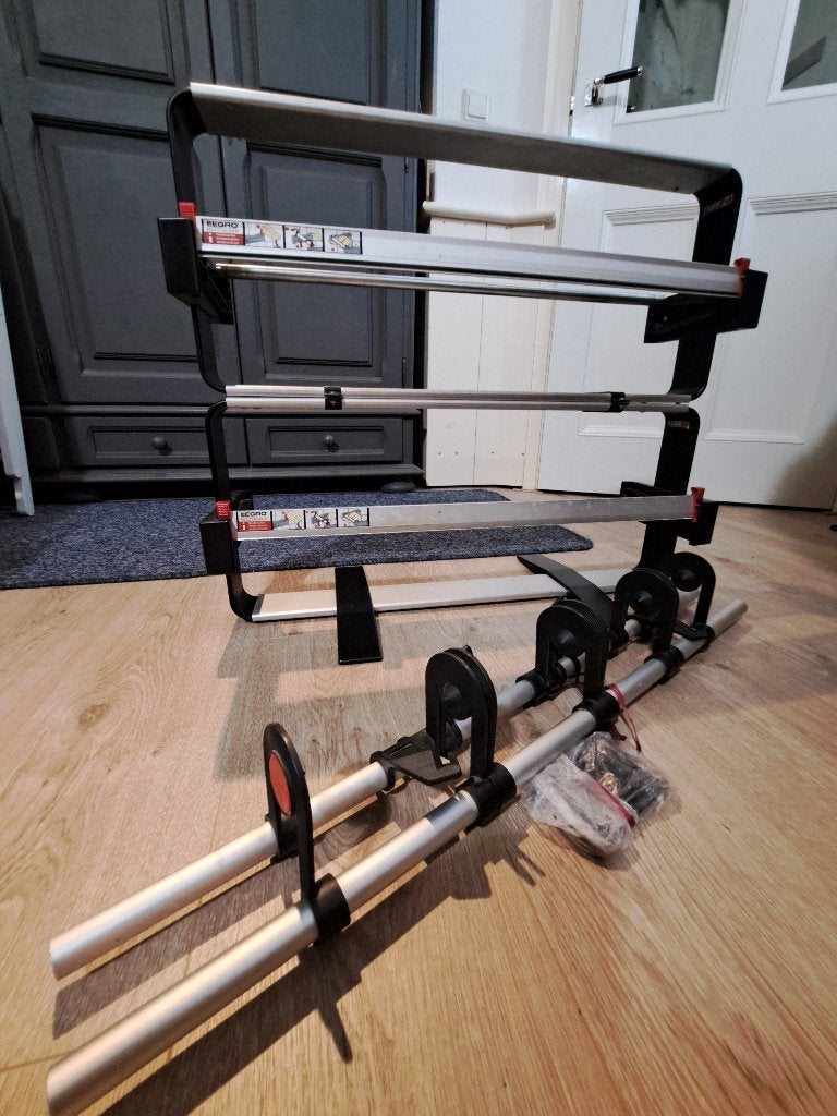 Dubbele Legro snijrolhouder (tot 60 cm) + linthouder, Diversen, Ophalen, Gebruikt