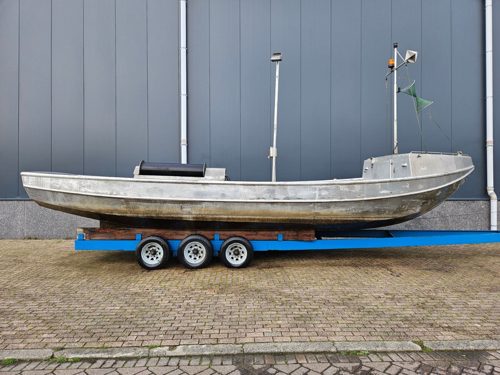 Aluminium werkboot, Ophalen of Verzenden, Benzine