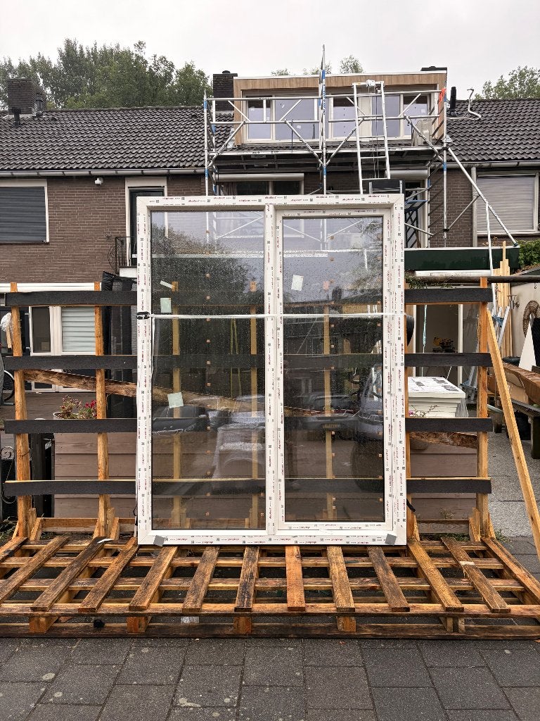 Aluplast Creme wit kozijn, Ophalen, Kunststof, Raamkozijn, Nieuw