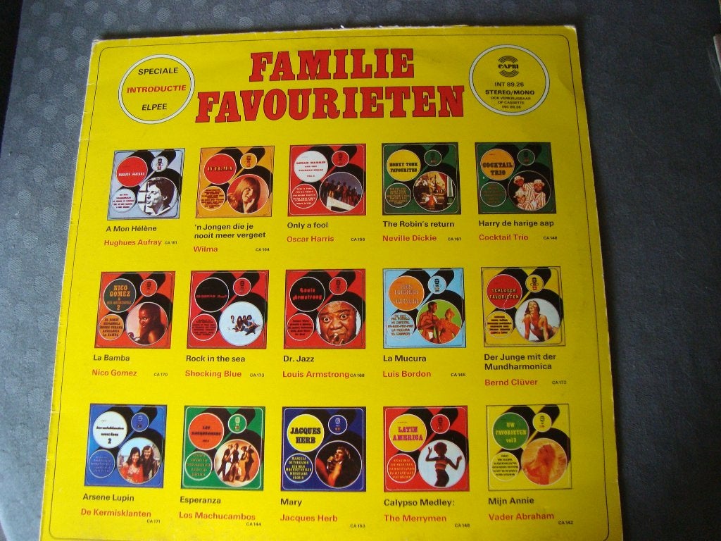 Familie favorieten, Cd's en Dvd's, Ophalen of Verzenden, Zo goed als nieuw, 12 inch