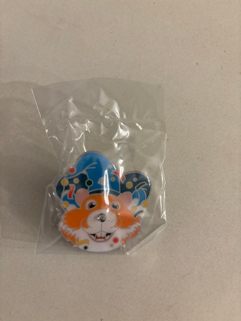 Albert heijn ah hamster carnaval vasteloavend speldje pin!, Verzamelen, Ophalen of Verzenden, Nieuw, Dier of Natuur, Speldje of Pin