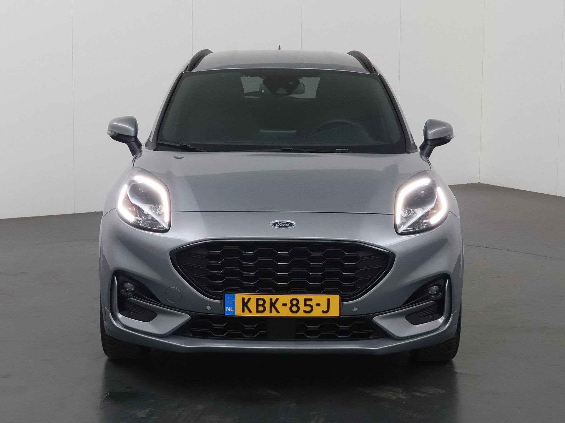 Ford Puma 1.0 EcoBoost Hybrid ST-Line X | Winterpakket | Cru, Auto's, Ford, Leder en Stof, 23 km/l, 665 kg, Bedrijf
