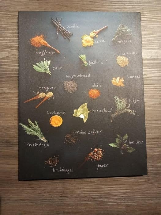 Keukenkruidenbord schilderij, Ophalen of Verzenden, Overige onderwerpen
