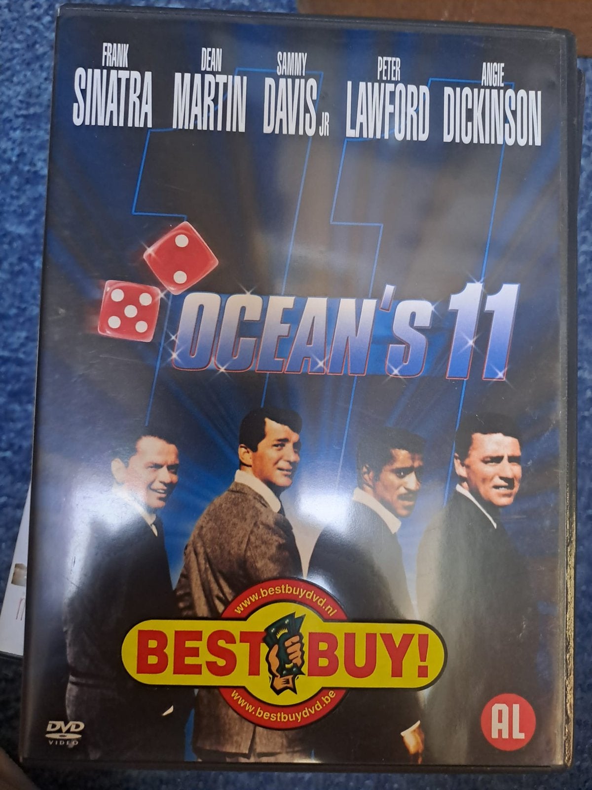 Ocean’s 11 (dvd), Alle leeftijden, Ophalen of Verzenden, Zo goed als nieuw