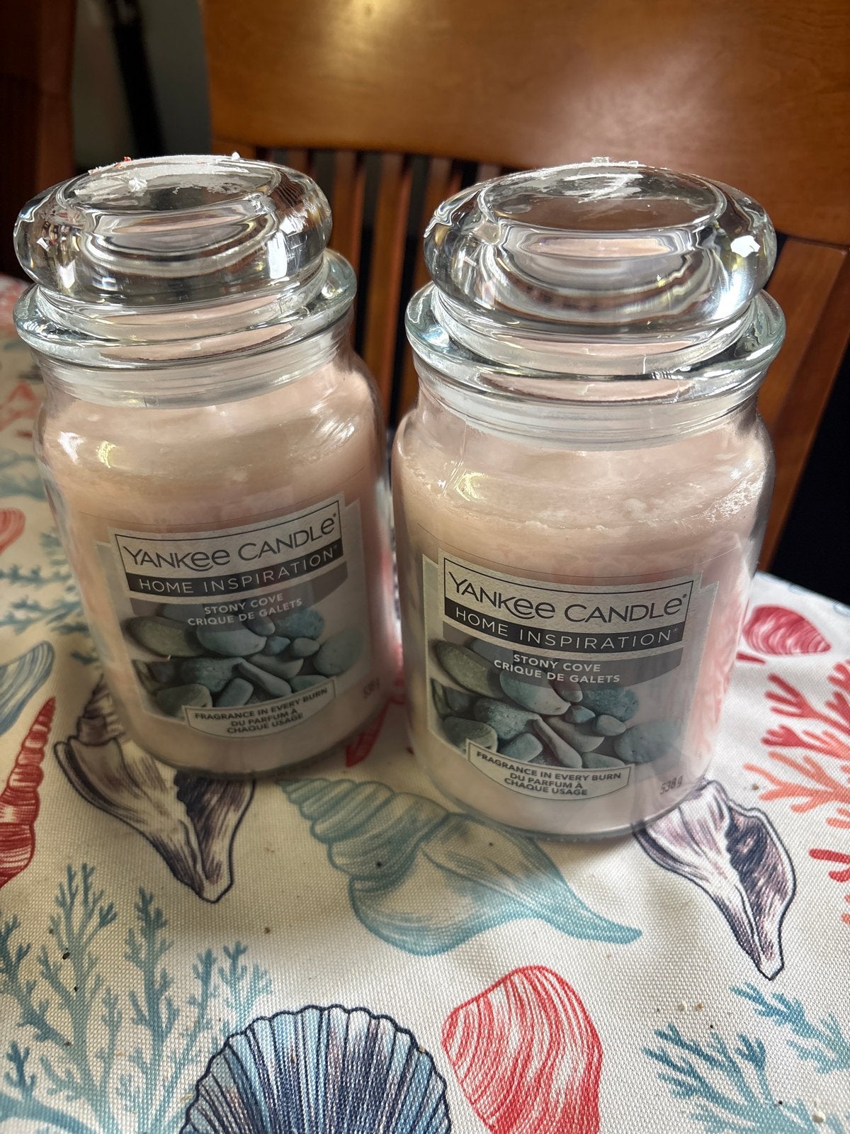 Yankee Candle Home Inspiration Stony Cove Kaarsen (2 stuks), Overige merken, Ophalen of Verzenden, Roze, Kaars