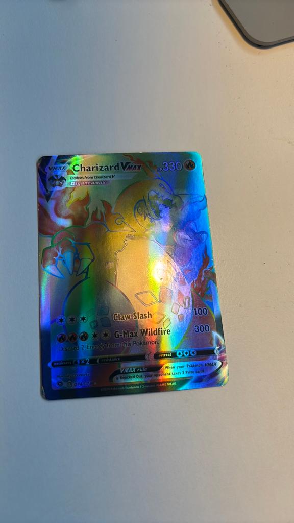Charizard Vmax 330hp, Ophalen, Nieuw, Losse kaart
