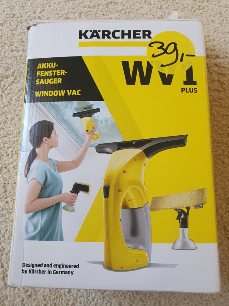 Kärcher ruitenreiniger WV 1 Plus Nieuw, Ophalen of Verzenden