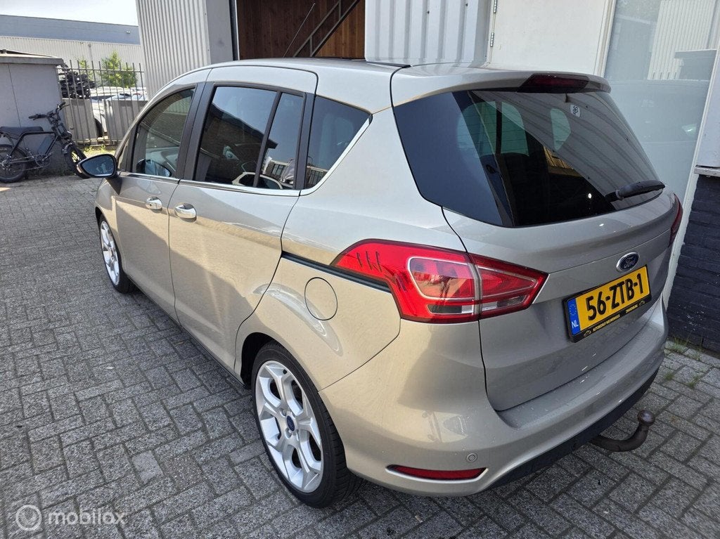 Ford B-Max 1.0 EcoBoost Titanium incl nw riem., Auto's, Ford, Euro 5, Gebruikt, 750 kg, Origineel Nederlands