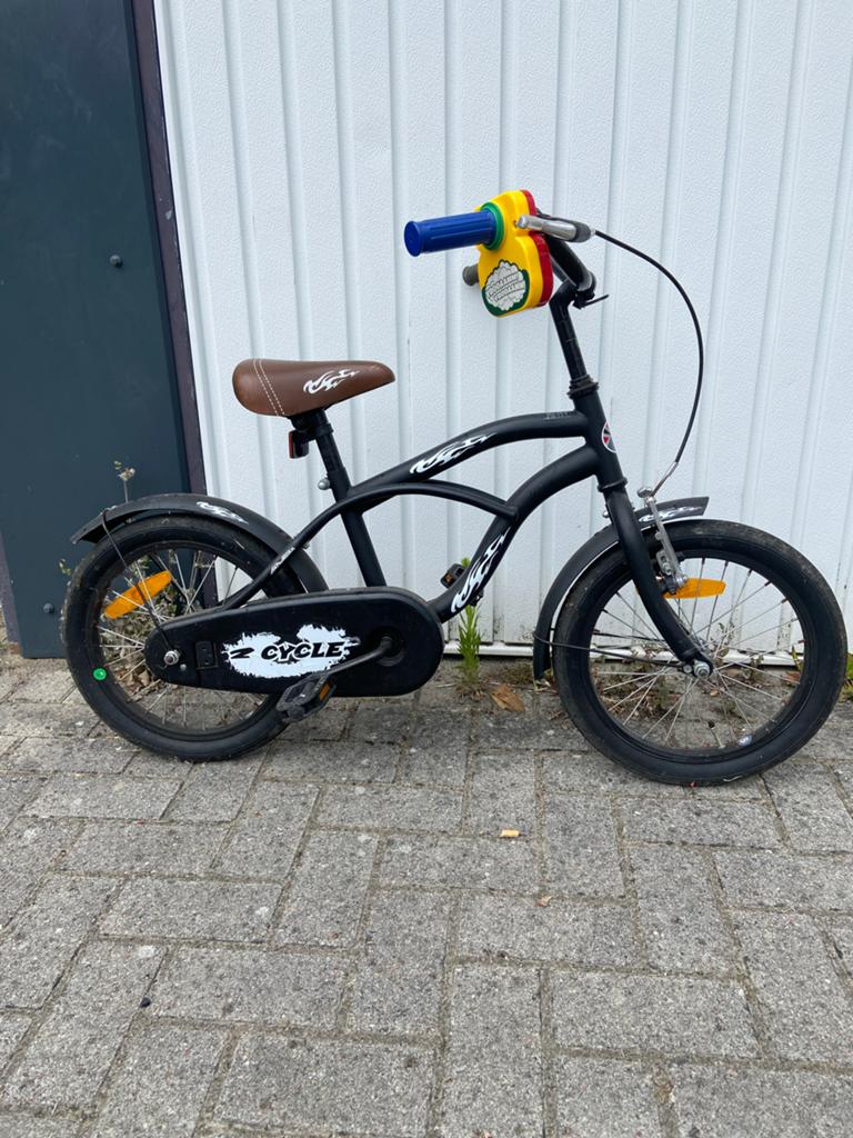 Kinderfietsje z cycle, Ophalen, Gebruikt, Staal, Cruiser