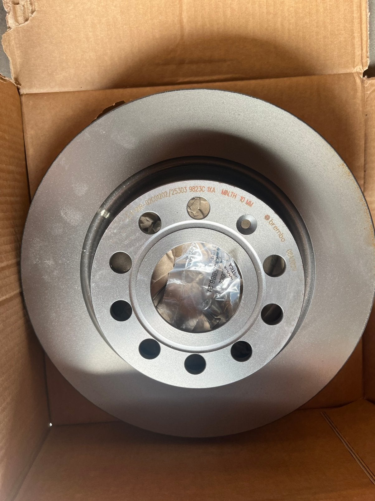 Brembo remschijven + remblokken set VW Golf 5 GTI, Ophalen, Nieuw, Volkswagen