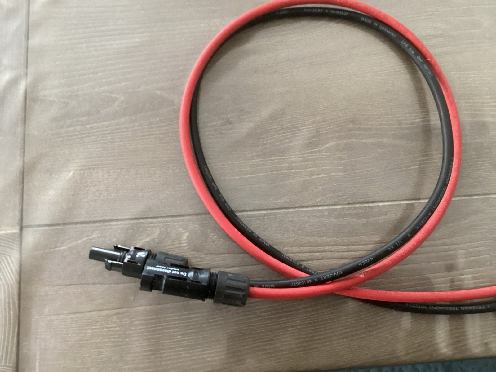 Zonnepaneel kabel met MC4 connectoren, Ophalen of Verzenden, Nieuw, Overige typen