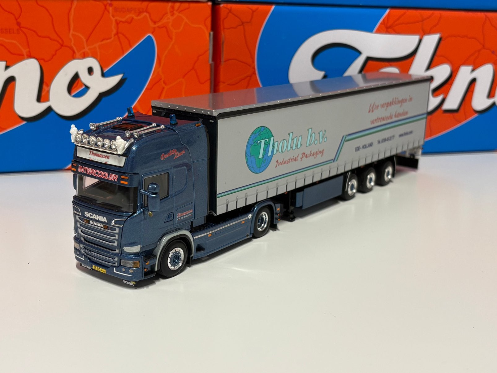 Wsi Tholu Bv, Hobby en Vrije tijd, Modelauto's | 1:50, Ophalen of Verzenden, Zo goed als nieuw, Bus of Vrachtwagen, Wsi