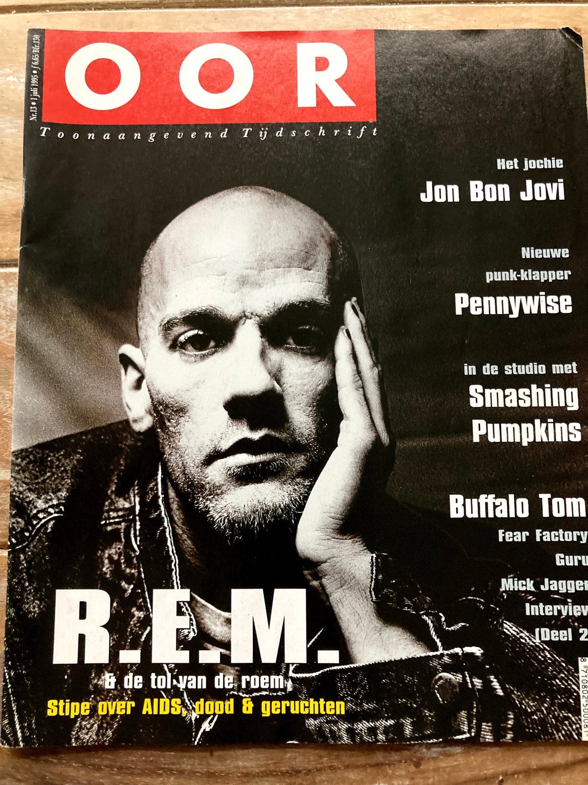 OOR Magazine 1995 SMASHING PUMPKINS Buffalo Tom PENNYWISE, Boeken, Tijdschriften en Kranten, Ophalen of Verzenden, Muziek, Film of Tv