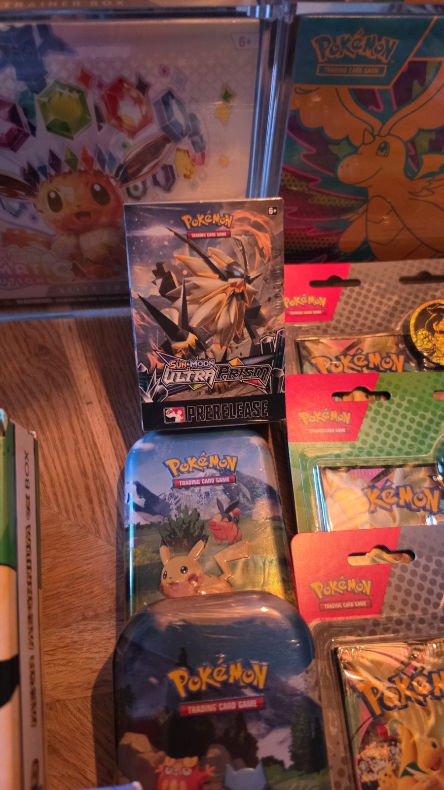 Grote sealed Pokémon collectie, ETB’s, boosterboxen en meer!, Ophalen, Nieuw