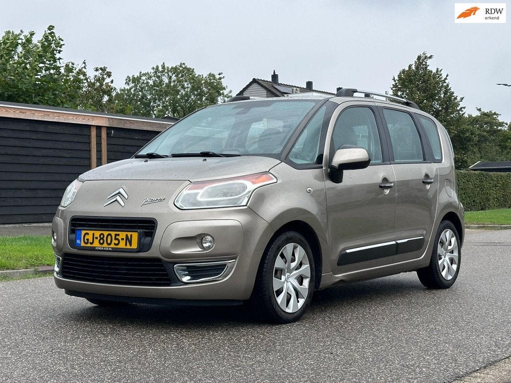 Citroen C3 Picasso 1.4 VTi Exclusive Cruise*Trekhaak*Clima*D, Voorwielaandrijving, Euro 5, Gebruikt, Geel