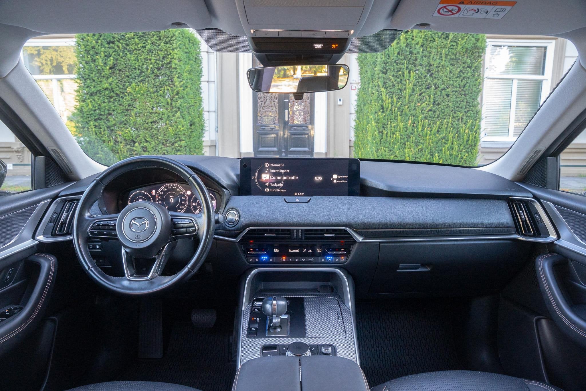 Mazda CX-60 2.5 e-SkyActiv PHEV Homura LEDER | HUD | MEMORY, Auto's, Mazda, Automaat, Gebruikt, Euro 6, 4 cilinders