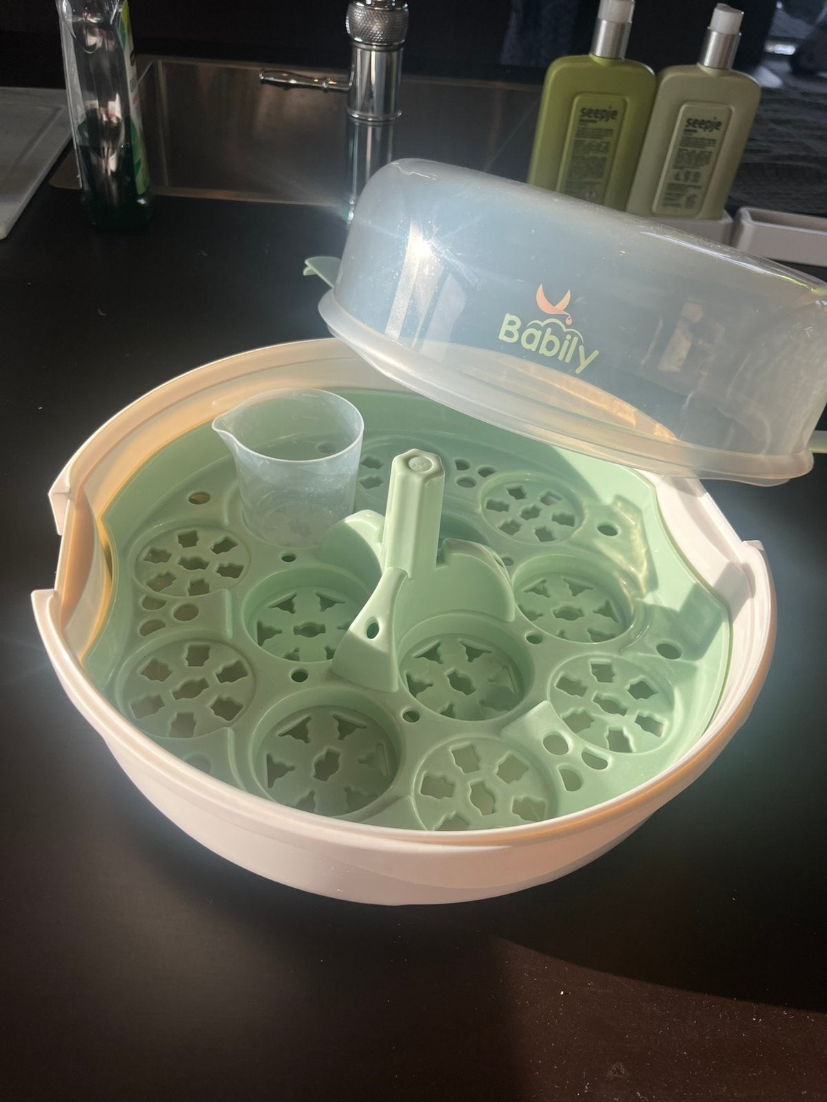 Flessen sterilisator, Ophalen of Verzenden, Zo goed als nieuw
