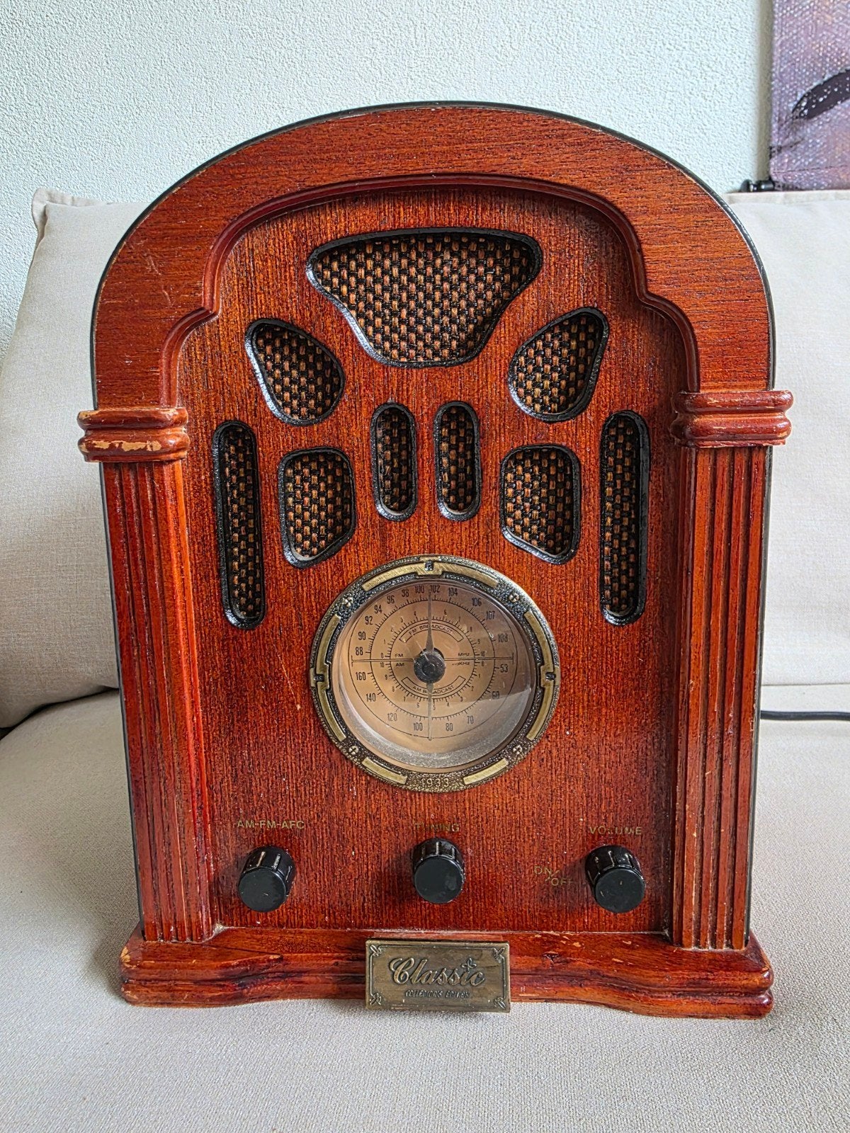 Mooie Retro Radio - Thomas Collector’s Edition, Ophalen of Verzenden, Gebruikt, Radio