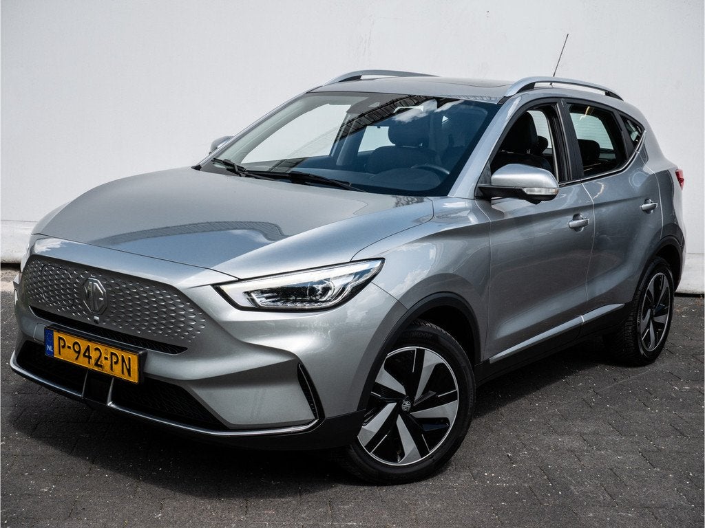 MG ZS EV Standard Range Luxury 50 kWh SOH 89% Panoramadak/ 3, Auto's, MG, Gebruikt, Zwart, Met garantie (alle), ZS