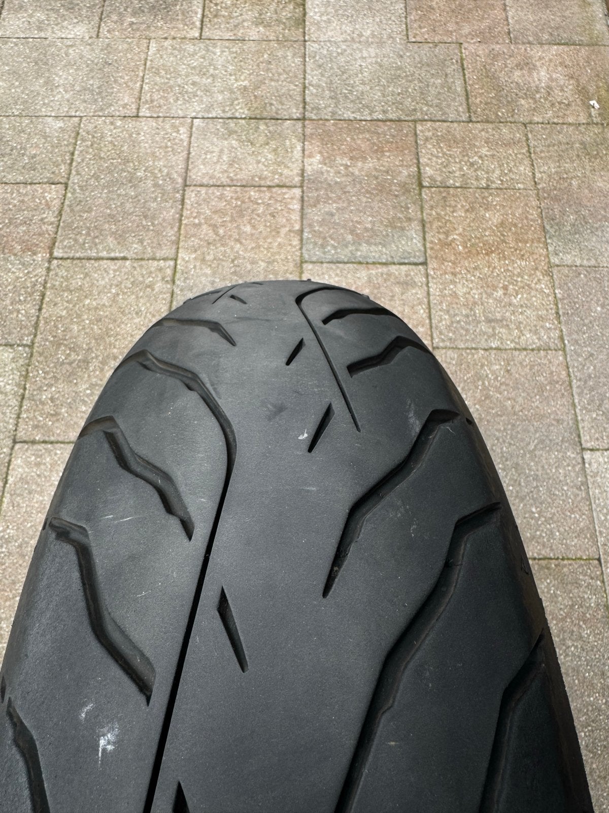 Dunlop RoadSmart IV GT en SP Motorbanden (Set), Ophalen, Gebruikt