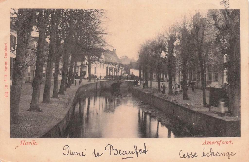 JN754 Amersfoort Havik 1901, Verzenden, Voor 1920, Gelopen, Utrecht