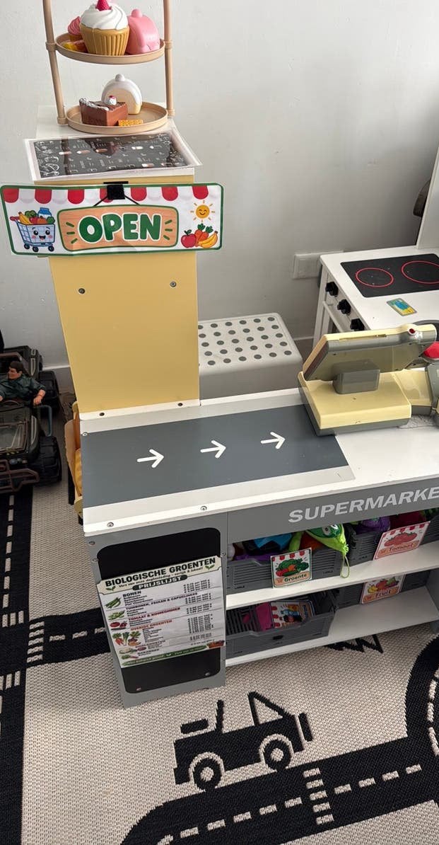 speelwinkel, Kinderen en Baby's, Ophalen, Gebruikt, Hout, Speelkeuken