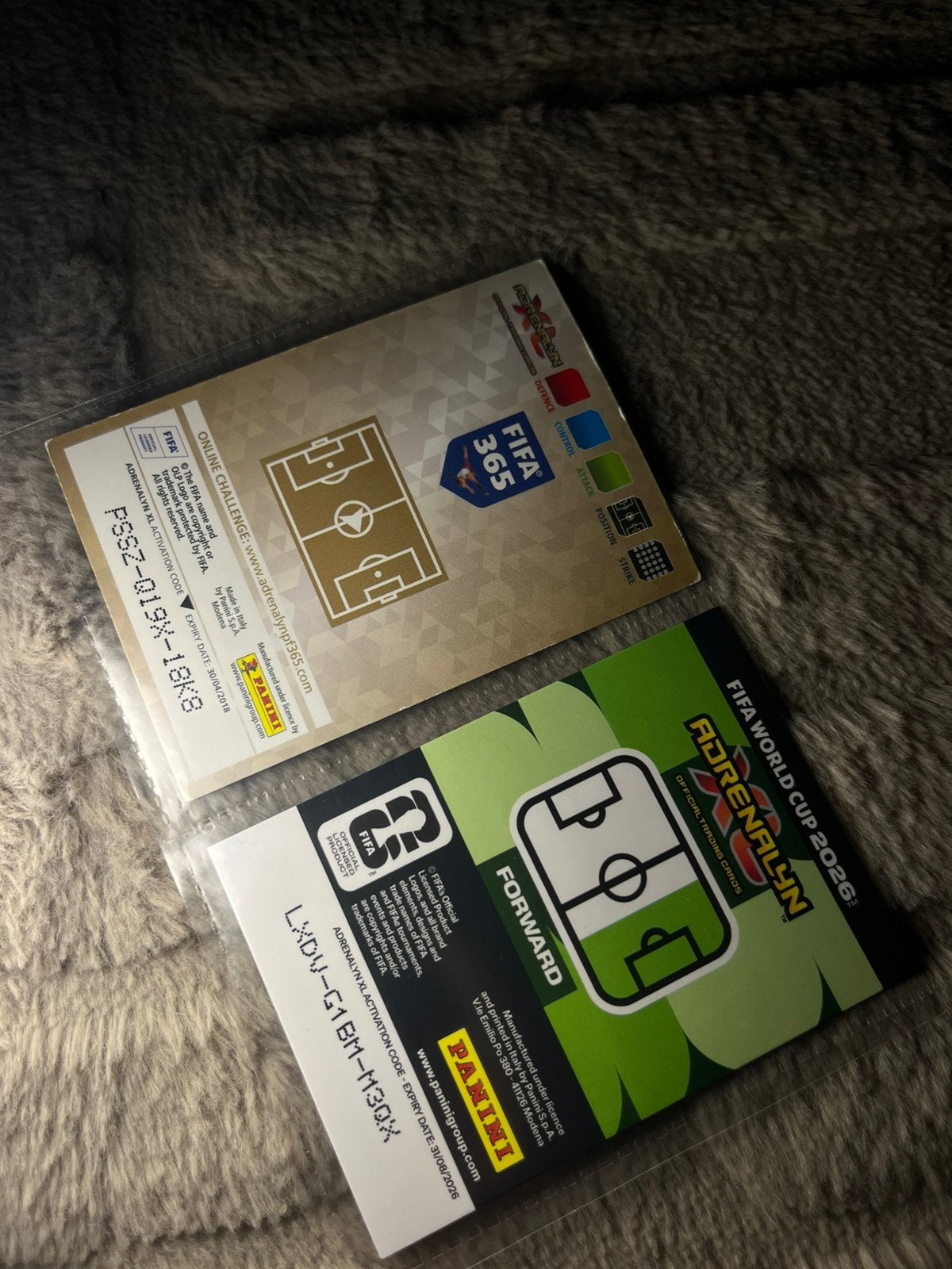 2 RARE messi kaarten, Ophalen, Zo goed als nieuw, Meerdere plaatjes
