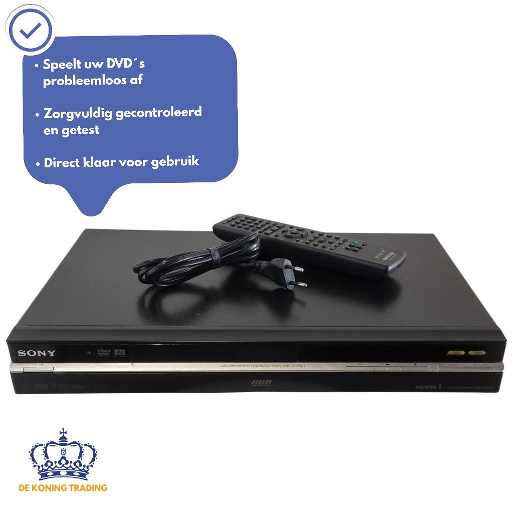 Sony RDR-HX980 | DVD Recorder | DVD Speler | HDD Recorder, Audio, Tv en Foto, Dvd-spelers, Gebruikt, Verzenden, Met harddisk, Sony
