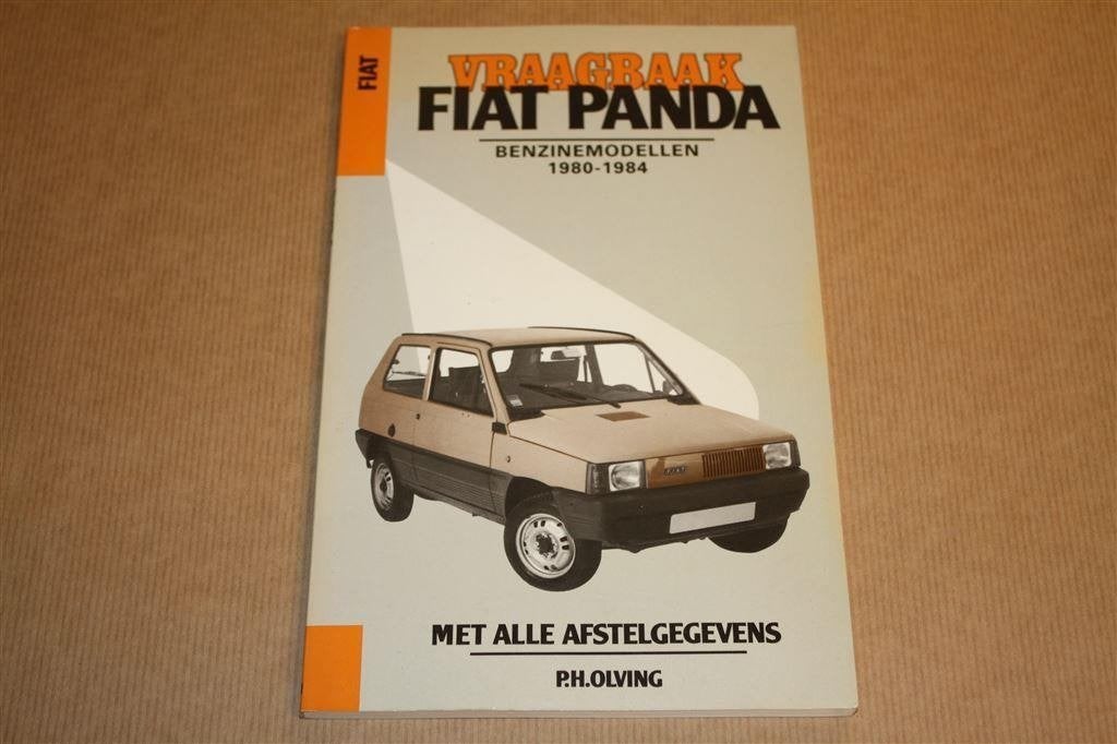 Vraagbaak Fiat Panda - Benzinemodellen 1980-1984, Ophalen of Verzenden