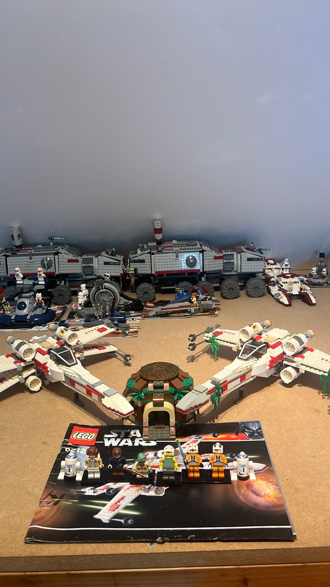 Lego 4502 en 6212 Star Wars X-wings!!