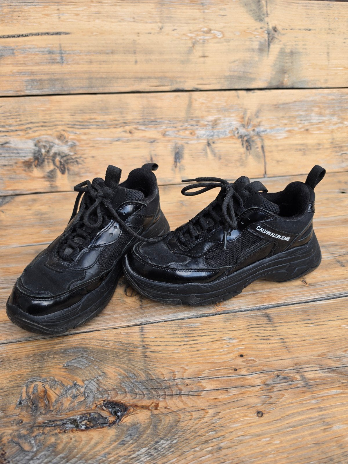 Calvin Klein Jeans Maya sneakers maat 37 zwart, Ophalen of Verzenden, Zwart