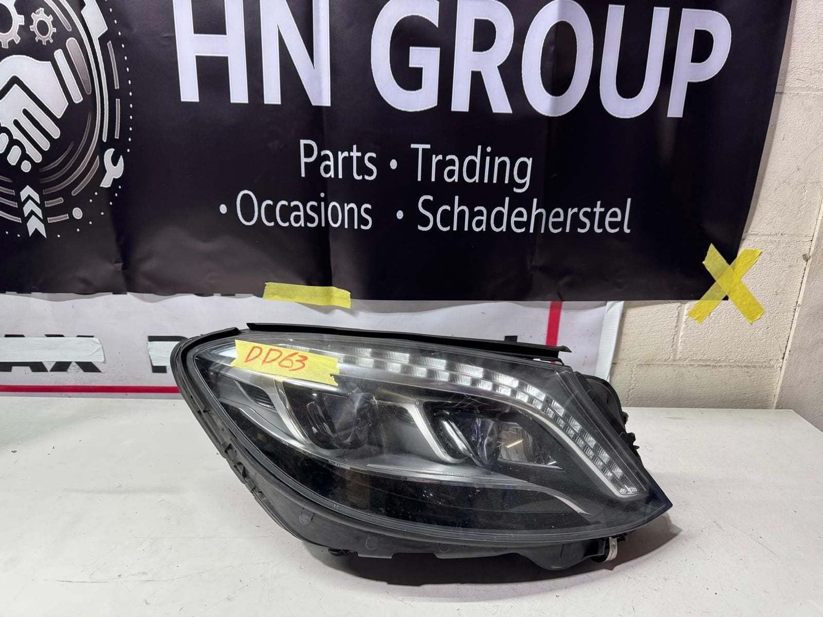 mercedes-benz s w222 koplamp, Gebruikt, -, -, Ophalen of Verzenden