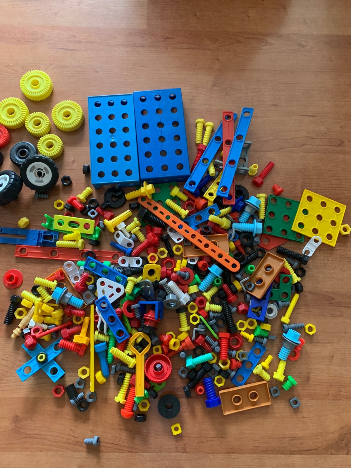 Grote set constructiemateriaal, Ophalen of Verzenden, Gebruikt
