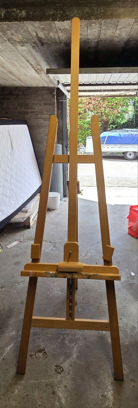 Schilders ezel, Ophalen, Gebruikt, Ezel