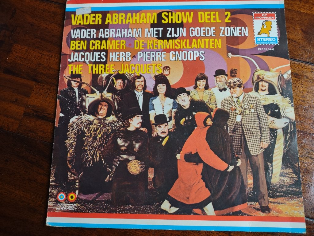Lp - Vader Abraham Show deel 2, Ophalen of Verzenden, Gebruikt, 12 inch, Levenslied of Smartlap