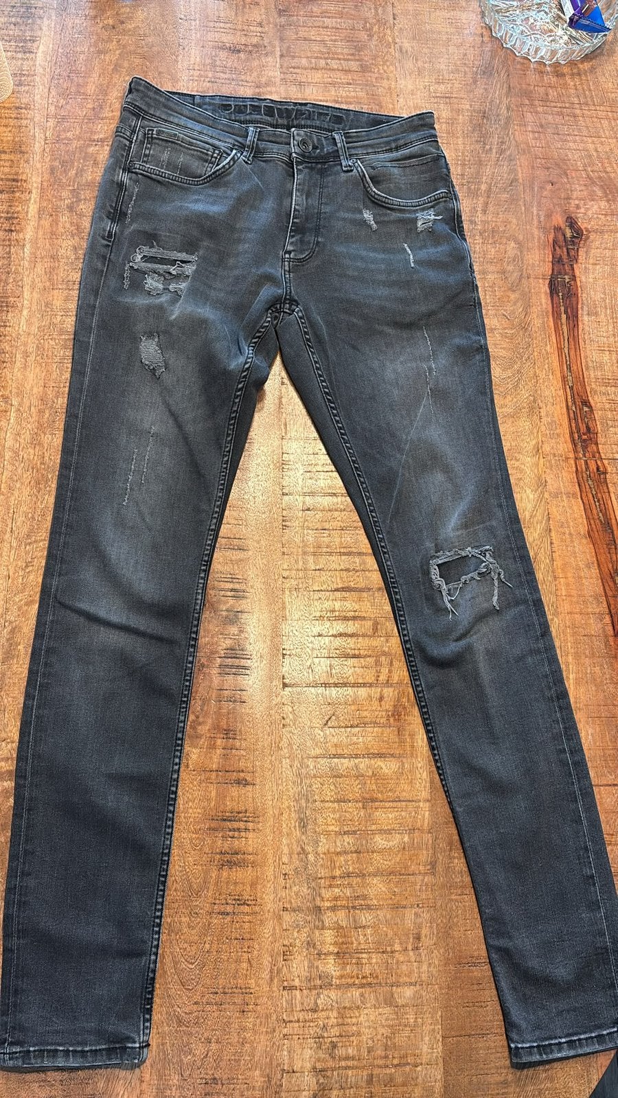 Mooie broek van Pure white (ballin), Ophalen of Verzenden, Zo goed als nieuw, Grijs, W32 (confectie 46) of kleiner