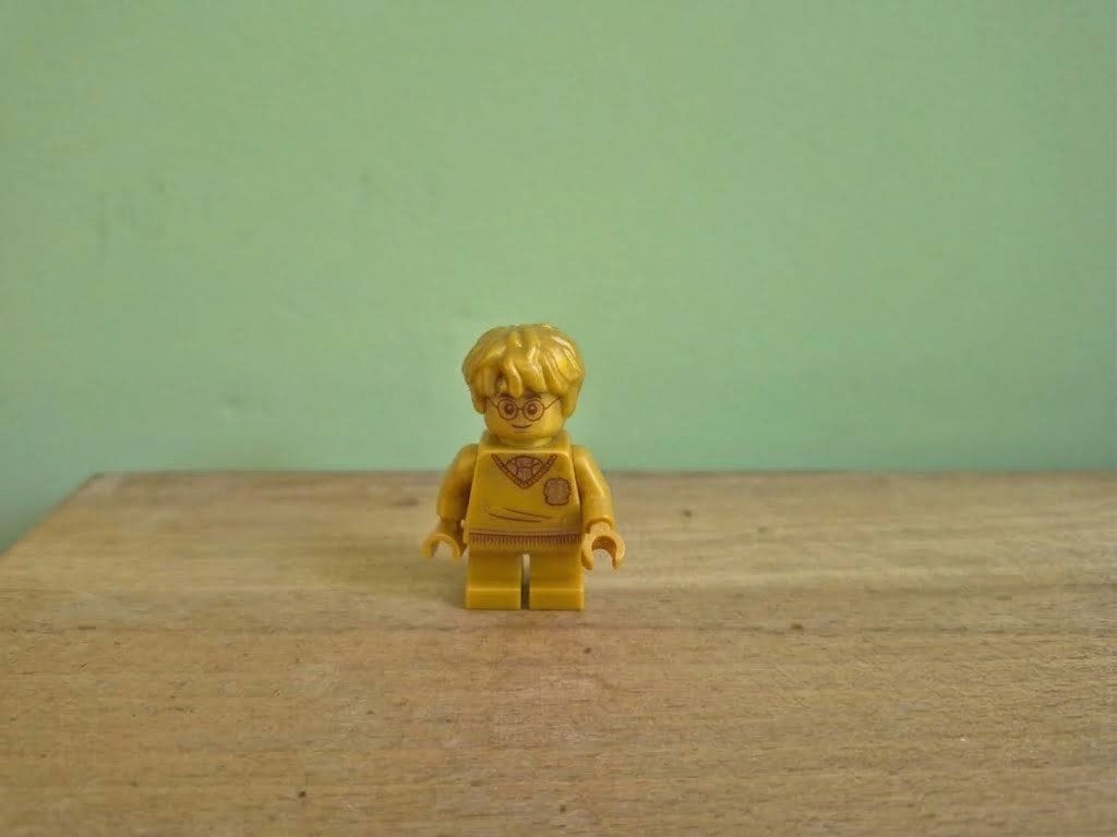 Lego Harry Potter Gouden Minifiguur HP284, Ophalen of Verzenden, Zo goed als nieuw