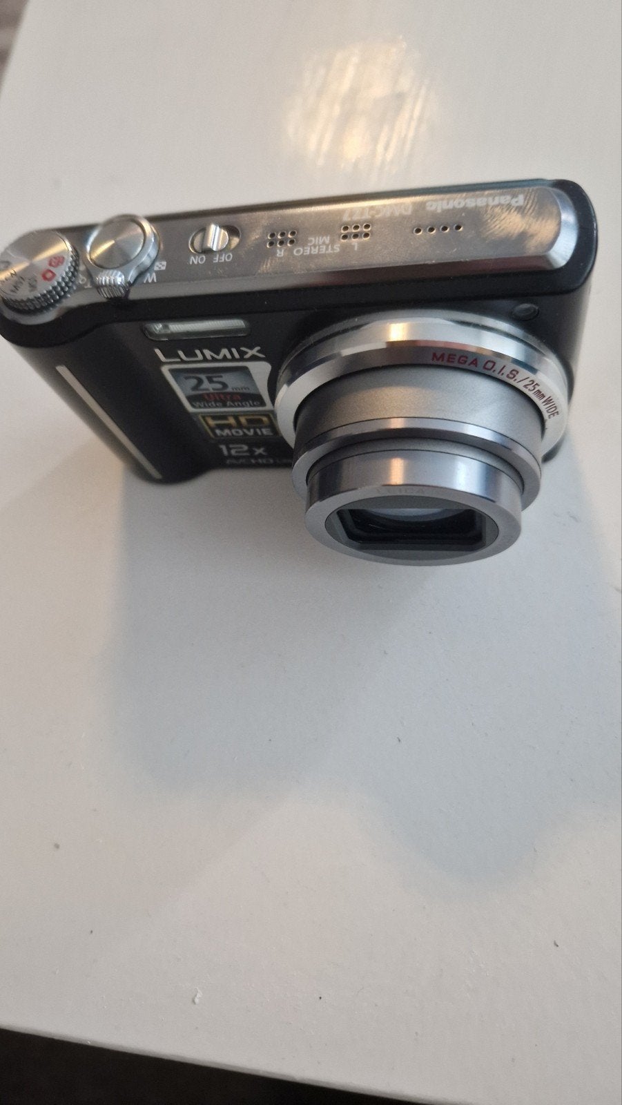 Panasonic Lumix DMC-TZ7 digital camera, Audio, Tv en Foto, Ophalen, Geheugenkaart, Panasonic, 20x of meer