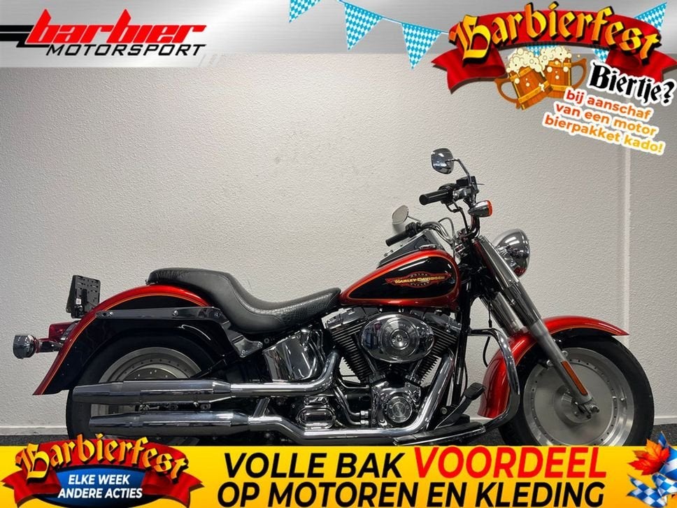 ️Harley-Davidson FAT BOY FLSTF (bj 2005)️, 2 cilinders, Harley-Davidson, Bedrijf, Onbekend